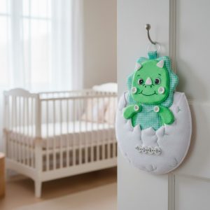Porta Maternidade Menino Dino